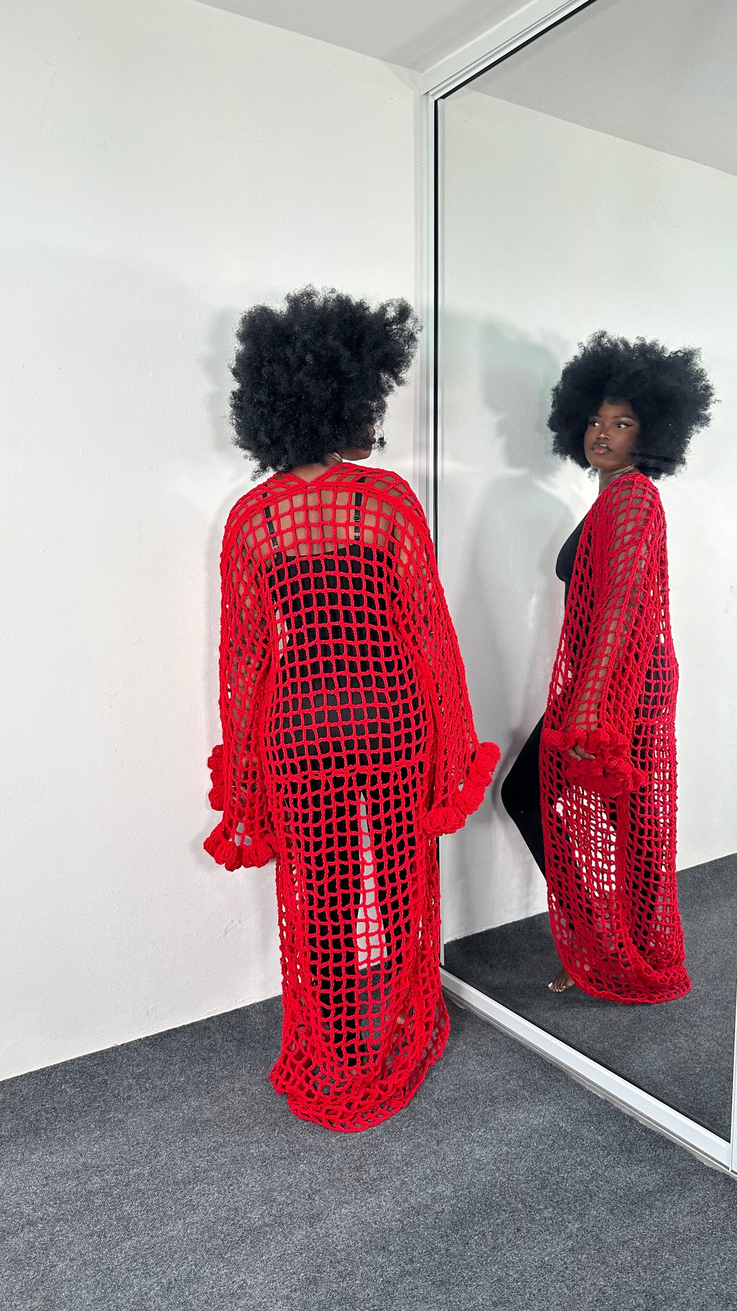 Crochet robe