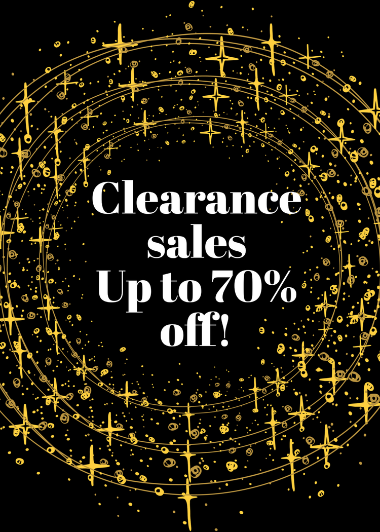 Clearance sales