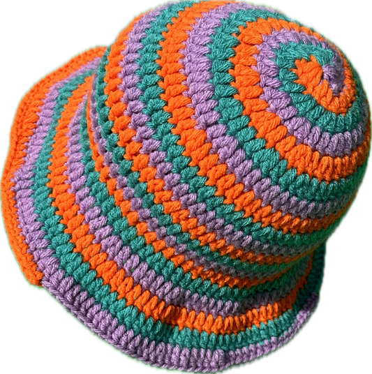 Bucket hat tri color